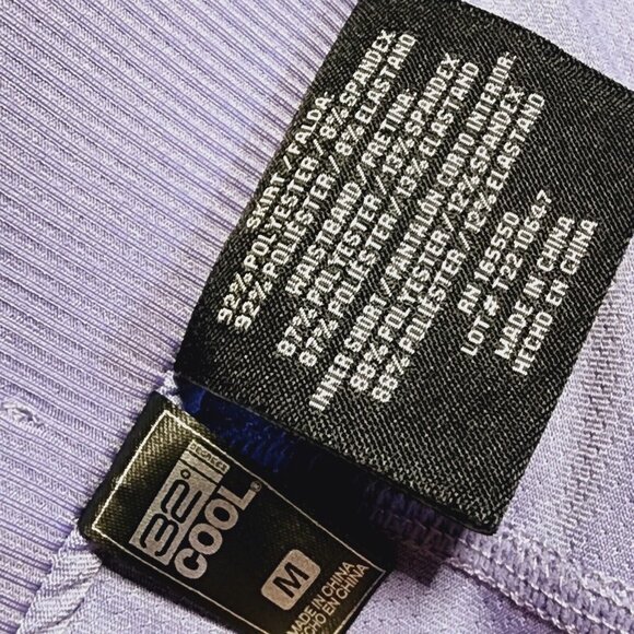 32 Degree Cool Solid All Light Purple Pull On Skort Womens Size M Medium - Picture 2 of 5